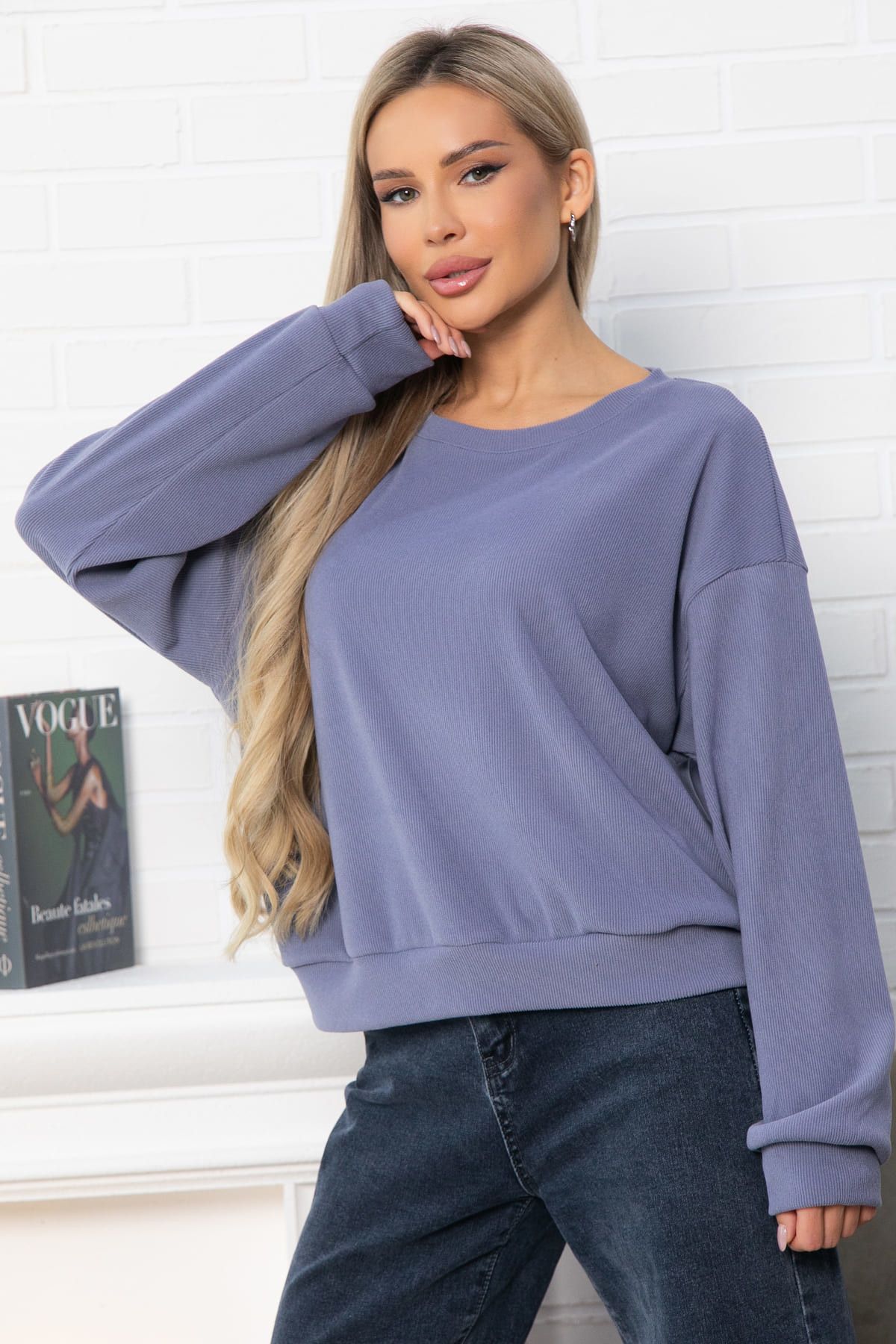 Свитшот Эфес (серый) Б14902-25М