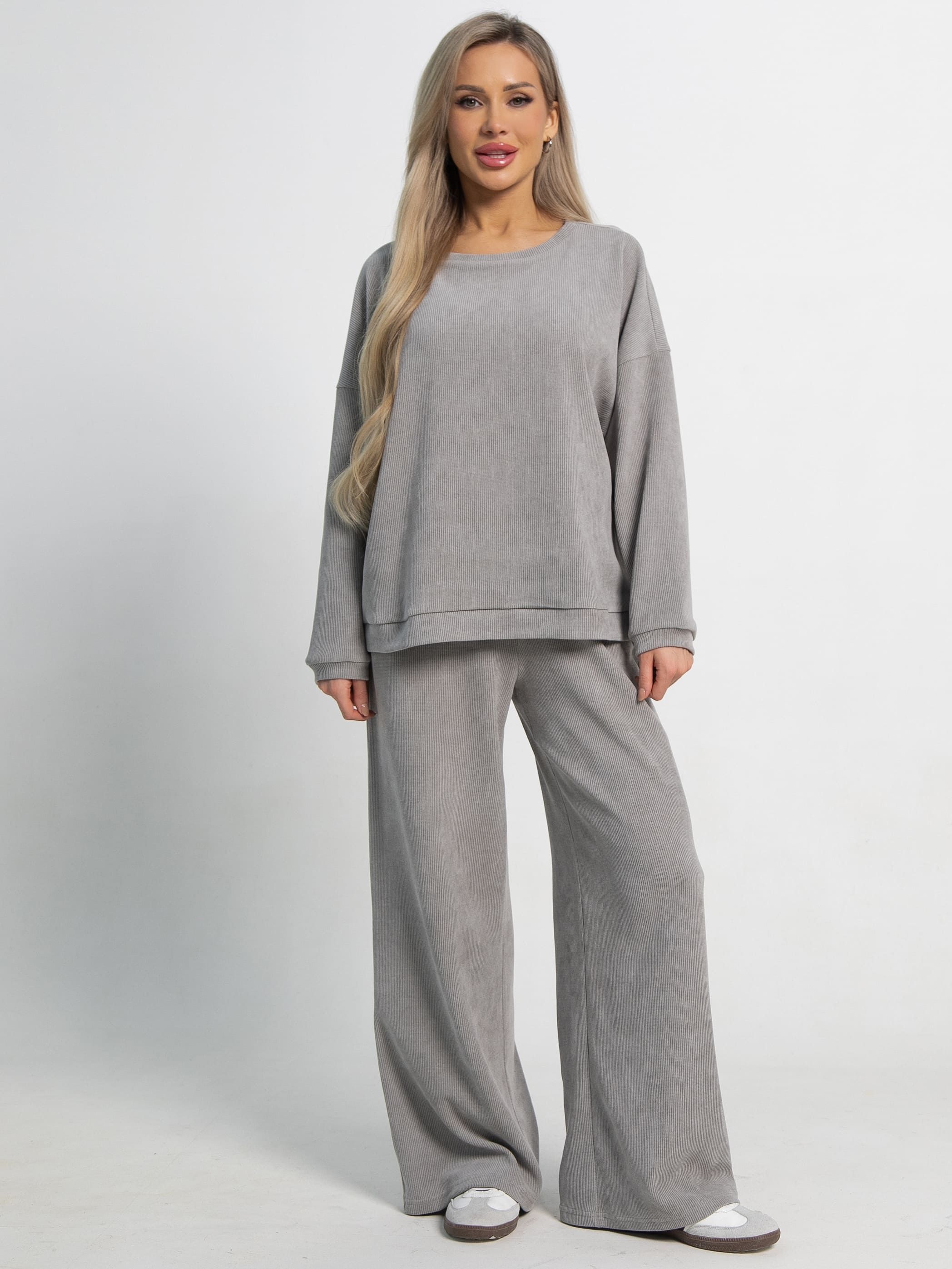 Костюм Августа ХИТ (серый) К15148-5М