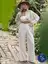 Брюки льняные Тропик (молочные) Б16193-1М