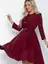 Платье Холли (бордовое) П11994