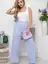Брюки "Палаццо" (голубые) Б5862