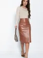 Юбка Роксет (коричневая) Ю11493