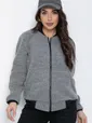 Бомбер Каприз (серый) Б12627-13