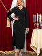 Платье Моя история (черное) П14824-13М