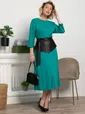 Платье Эмилия (зеленое море) П15388-18М