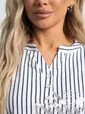 Блуза Сальма (белая/полоска) Б15538-4М