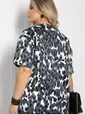 Блуза Стефано (черно-белая) Б12594-20