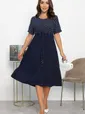 Платье Майя (синее) П13992-3М
