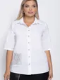 Рубашка Снежная роза (белая) Б10960