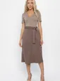 Платье Парижанка (шоколадное) П13850-10М