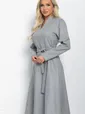 Платье Севилья (серое) П11469