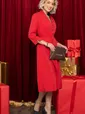 Платье праздничное Дарьяна НЬЮ (красное) П14652-18М