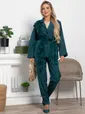 Костюм брючный Стилизация (изумруд) К15330-4М