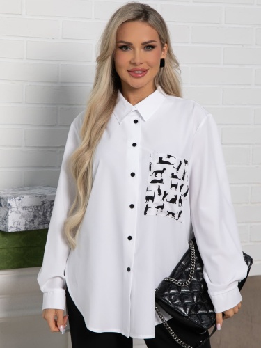 Рубашка Паола (белая)