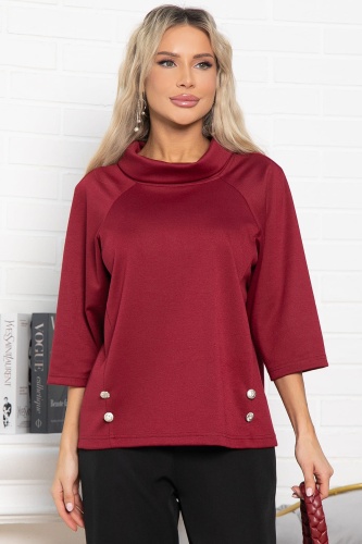 Джемпер Эдельвейс (бордовый)