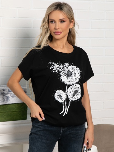 Блуза Фло (черная)