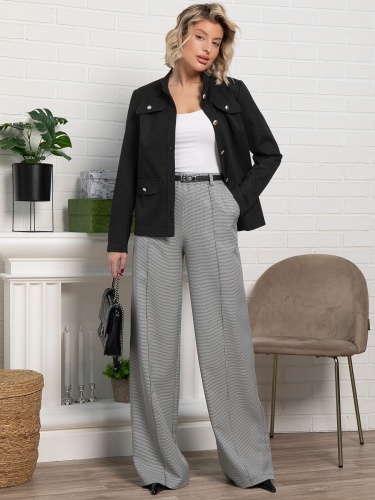 Брюки Космо НЬЮ (черно-белые)