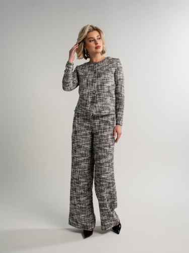 Костюм с брюками Марлин (серый)