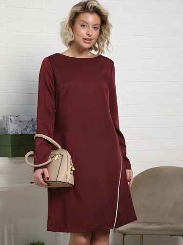 Платье Незнакомка (бордовое)