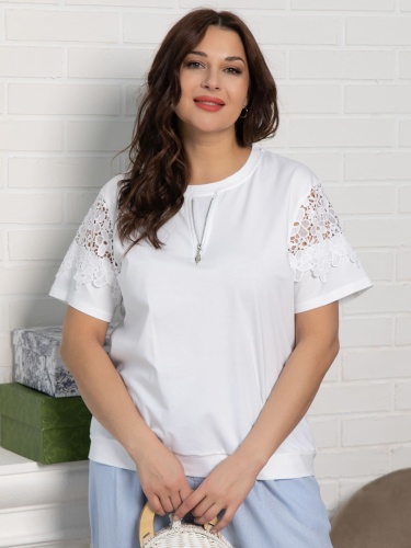 Блуза Флоя (белый)