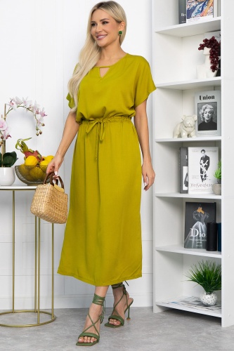 Платье Вистерия (зеленое яблоко)