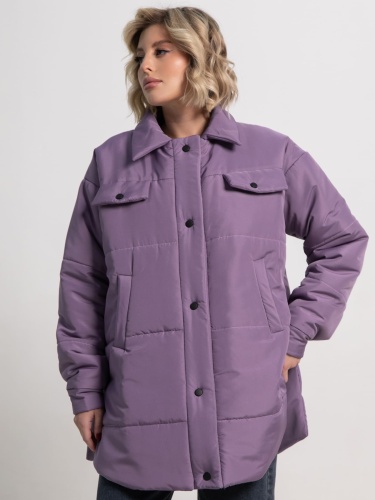 Куртка демисезонная Асель (фиолетовая)