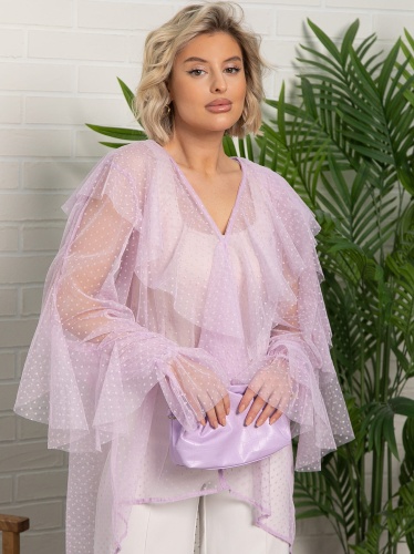 Блуза Диантус (сиреневая)