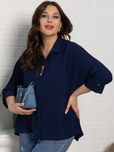 Блуза Серенада (синий)