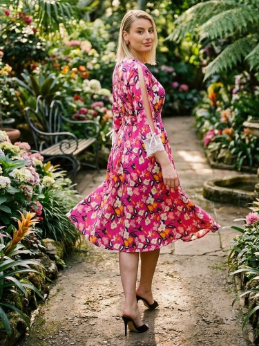 Платье Яна (розовое)