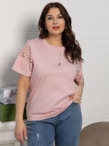 Блуза Флоя (пыльная роза)