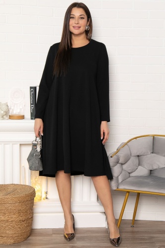 Платье Точка стиля (черное)