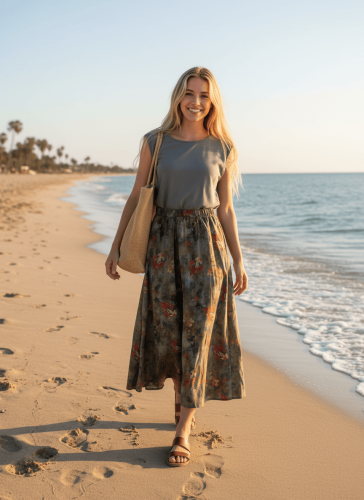 Юбка Льюис (зеленая)