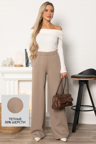 Брюки Остатки тепла (капучино)