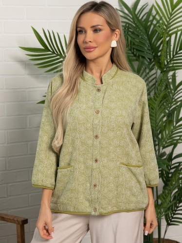 Жакет летний Бияги (олива)