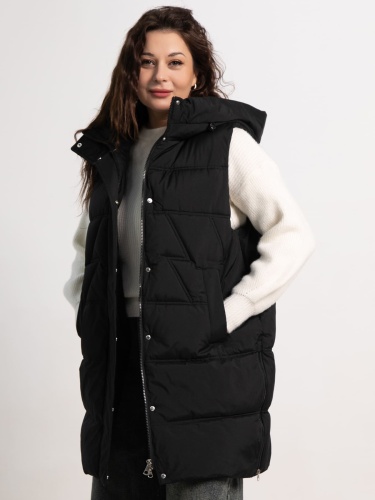 Жилет утепленный Вега (черный)