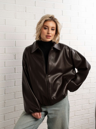 Куртка Поверь в мечту (коричневая)