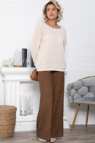 Костюм трикотажный Бергамо (бежево-коричневый)