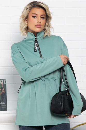 Блуза Долгожданная встреча (зеленая)