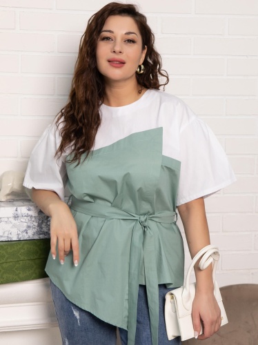 Блуза Альциона (фисташка)