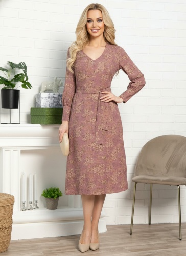 Платье Парижанка (чайная роза)