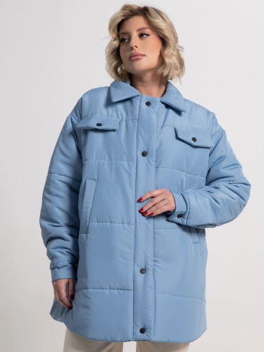 Куртка демисезонная Асель (голубая)