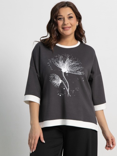 Блуза Нукси (серая)