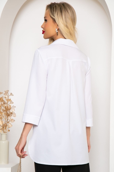 Рубашка "Классика времени" (белая) Б4046