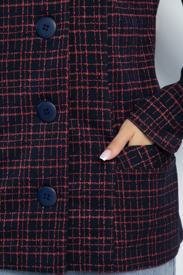 Жакет Джорджия (бордовый) Б11352