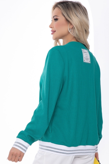 Бомбер Дана (зеленый) Б10043