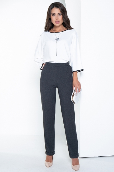 Брюки "Бруклин" (темно-серые) ХИТ Б2602
