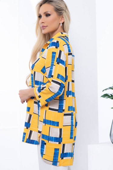 Рубашка "Классика времени" (геометрия) Б6727