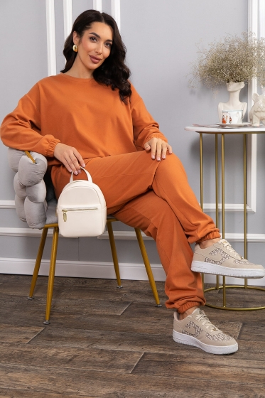 Костюм трикотажный Торонто (корица) К14637-25М