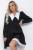 Платье Катерина (черное) П12784М