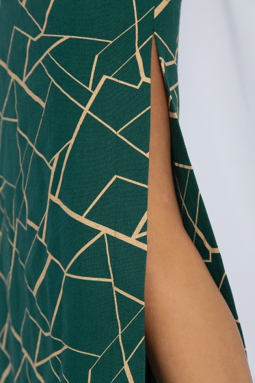 Платье Дария (изумруд) П13481-1М